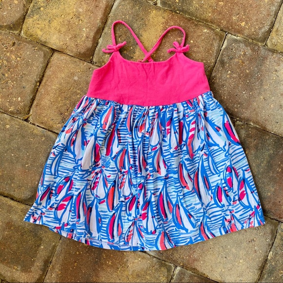 Lilly Pulitzer Other - Lilly Pulitzer Girls Red Right Return Ana Dress XS
